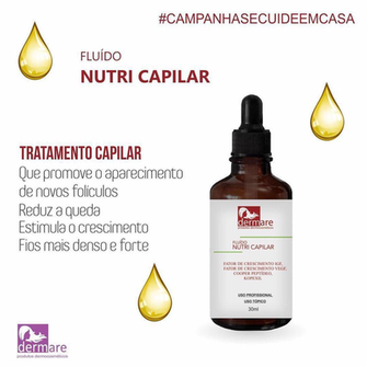 Imagem do produto Fluido Nutri Capilar Microagulhamento 30Ml Dermare