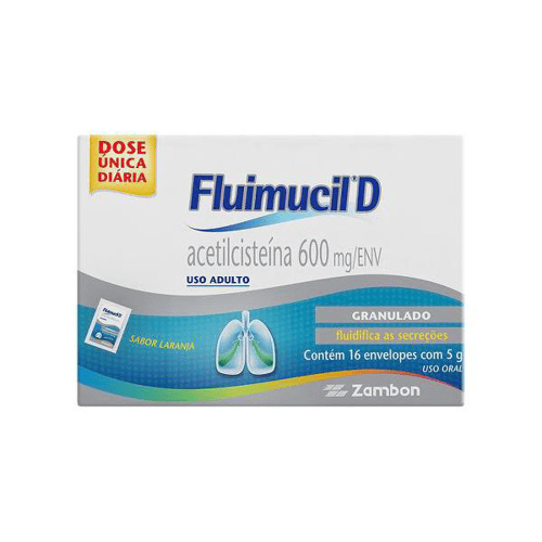 Fluimucil - D 600Mg 16X5g