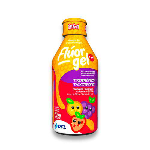 Imagem do produto Flúor Gel Tuttifrutti Acidulado 200Ml Nova Dfl