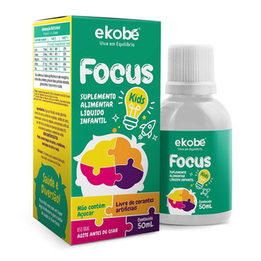 Imagem do produto Focus Kids 50Ml Ekobé Para Crianças Com Déficit De Atenção