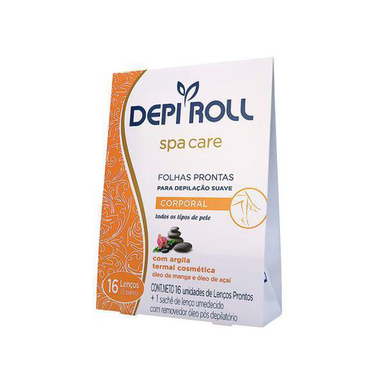 Imagem do produto Folha - Depilatoria Depiroll Spa Corp 8Un