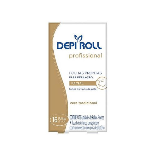 Imagem do produto Folhas Dep Depi Roll Rosto Trad 08Pares