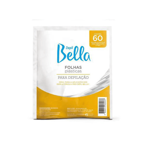 Imagem do produto Folhas Plásticas Para Depilação Depil Bella 60Fls