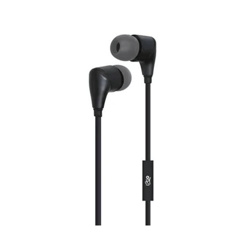 Imagem do produto Fone De Ouvido Com Microfone I2go Intraauricular Plus Cor Preto Com Cinza 1 Unidade