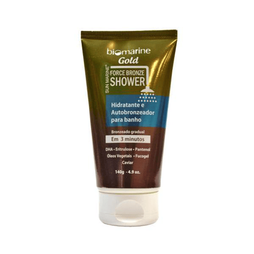 Imagem do produto Force Bronze Shower Biomarine Gold 140G