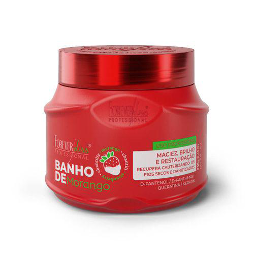 Forever Liss Banho De Verniz Morango 250G