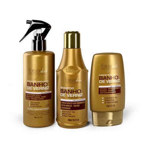 Forever Liss Professional Shampoo Banho De Verniz Hidratação Profunda