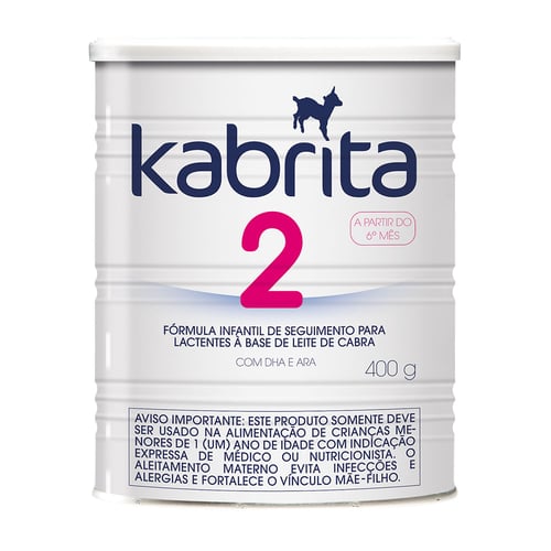 Fórmula Infantil A Base De Leite De Cabra Kabrita 2 400G