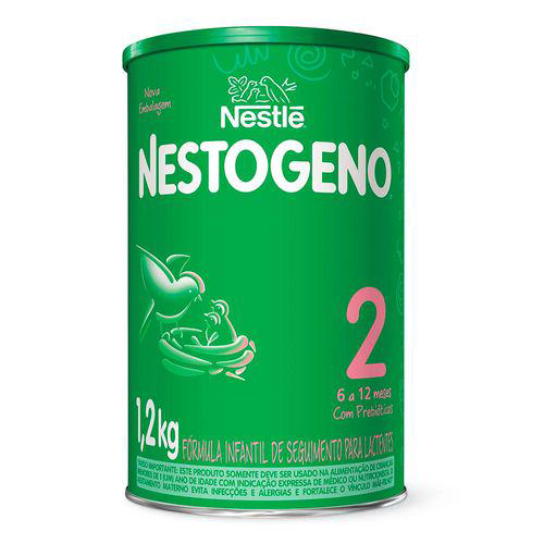 Imagem do produto Fórmula Infantil Nestogeno 2 Lata 1,2Kg 1,2Kg