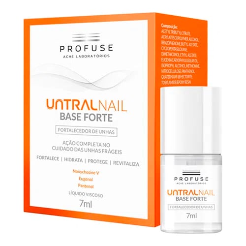 Fortalecedor De Unha Profuse Untralnail Base Forte 7Ml