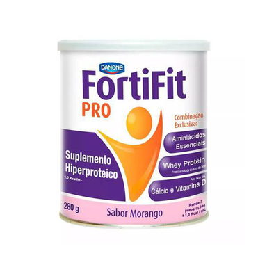 Fortifit - Sabor Morango Com 280 Gramas