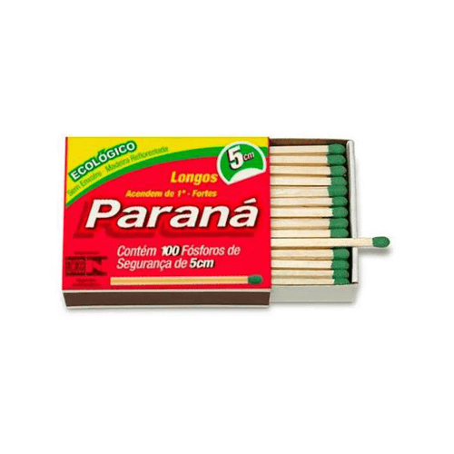 Imagem do produto Fósforos Longos Paraná Ecológicos Com 100 Unidades