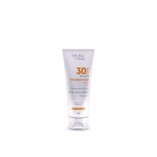 Imagem do produto Fotoprotetor Facial Fps 30 50 G Dermocosmético Vegano Extratos Da Terra