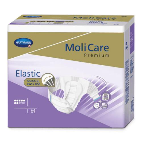 Imagem do produto Fralda Adulto Molicare Elastic Premium 8D Super Plus Hartmann M 26 Unidades