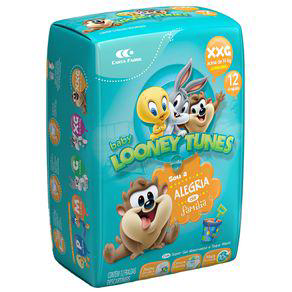 Imagem do produto Fralda Baby Looney Tunes Jumbinho Xxg Com 12 Unidades