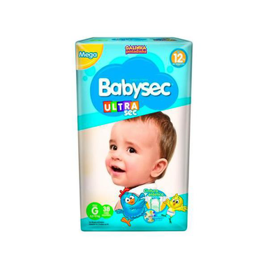 Fralda Babysec Ulta Mega Com 40 Unidades G