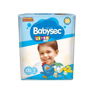 Fralda Babysec Xxg Galinha Pintadinha 16 Unidades