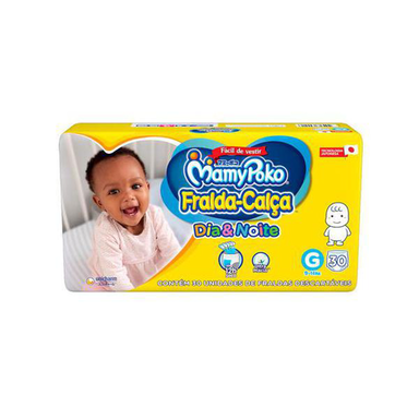 Imagem do produto Fralda Calça Mamypoko Dia&Noite Tamanho G 30 Tiras