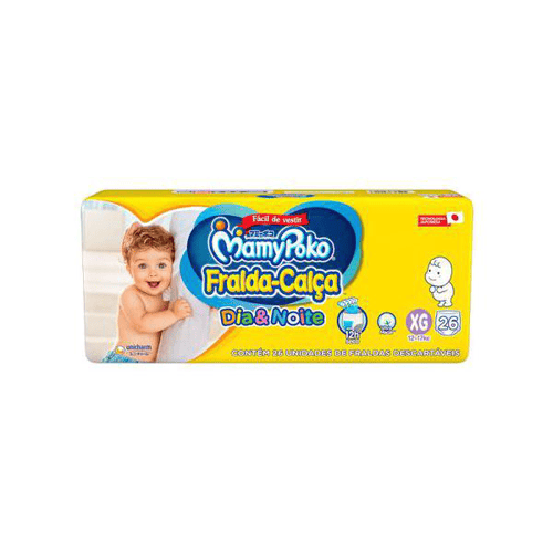 Imagem do produto Fralda Calça Mamypoko Dia&Noite Tamanho Xg 26 Tiras