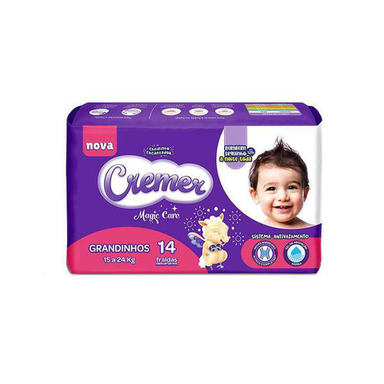 Fralda Cremer Grandinhos 14 Unidades