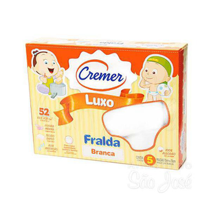 Imagem do produto Fralda - Cremer Luxo Estampada 70X70 Masculina C 05 Unidades