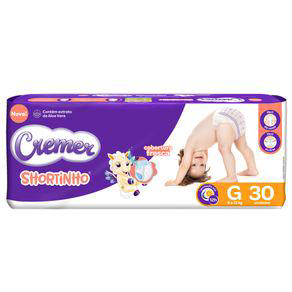Imagem do produto Fralda Cremer Shortinho G Com 30 Unidades