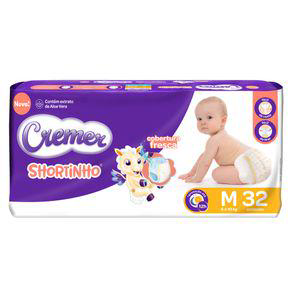 Imagem do produto Fralda Cremer Shortinho M Com 32 Unidades