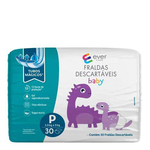 Imagem do produto Fralda Descartável Ever Care Baby P 30 Unidades