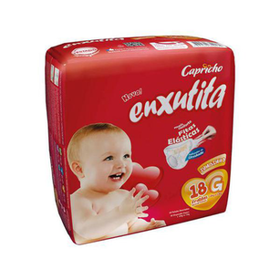 Imagem do produto Fralda Enxutita Jumbinho G Com 18 Unidades
