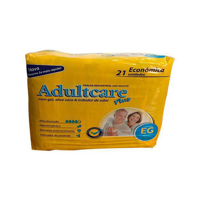Imagem do produto Fralda Geriatrica Adultcare Economica Xg Com 21 Unidades