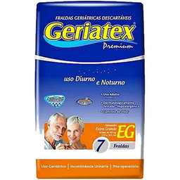 Fralda Geriatrica Geriatex Noturna Eg 7Un