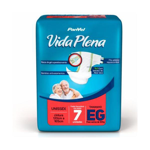Imagem do produto Fralda Geriátrica Panvel Vida Plena Eg C/7 Unidades