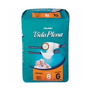 Imagem do produto Fralda Geriatrica Panvel Vida Plena G C 8 Unidades