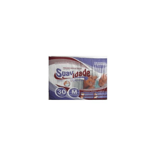 Imagem do produto Fralda Geriátrica Suavidade M 30 Unidades