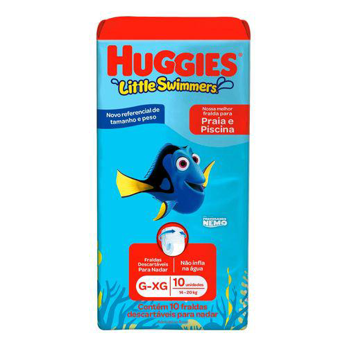 Imagem do produto Fralda Huggies Little Swimmers G/Xg 10 Unidades Panvel Farmácias