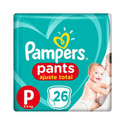 Fralda Pampers Confort Sec Pants Pacotão P 26 Unidades