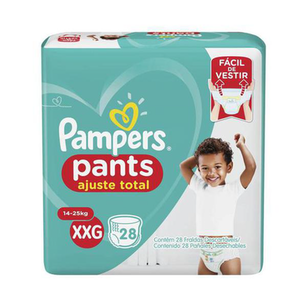 Imagem do produto Fralda Pampers Pants Ajuste Total Tamanho Xxg 28 Tiras