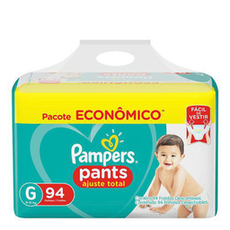 Imagem do produto Fralda Pampers Pants Max Ajuste Total G Com 94 Unidades Panvel Farmácias