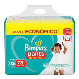 Imagem do produto Fralda Pampers Pants Max Ajuste Total Xxg Com 78 Unidades Panvel Farmácias