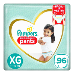 Imagem do produto Fralda Pampers Premium Care Pants Xg Com 96 Unidades 96 Unidades