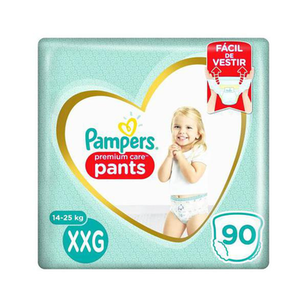 Imagem do produto Fralda Pampers Premium Care Pants Xxg Com 90 Unidades 90 Unidades