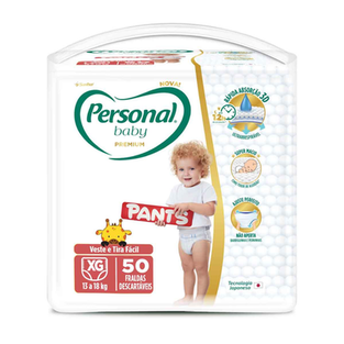 Imagem do produto Fralda Personal Baby Premium Pants Xg 50 Unidades 50 Unidades