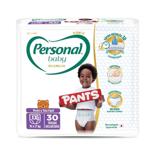 Imagem do produto Fralda Personal Baby Premium Pants Xxg 30 Unidades 30 Unidades