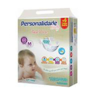 Imagem do produto Fralda Personalidade Baby M 60 Un