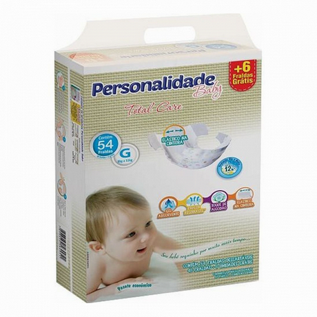 Imagem do produto Fralda Personalidade Baby Plus Gde C 62