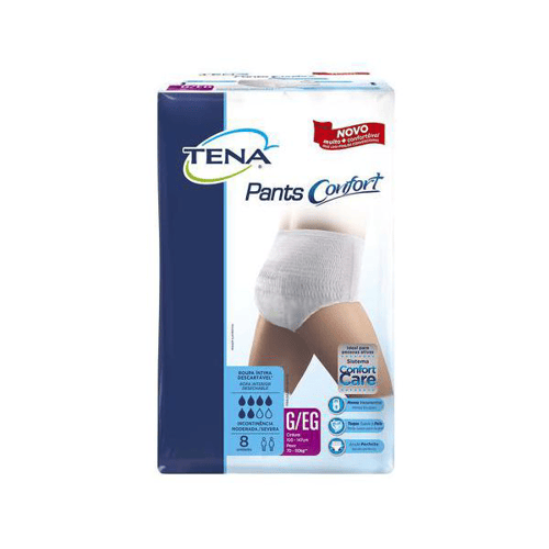 Imagem do produto Fralda Tena Pants Confort C/8 G/Eg Adulto