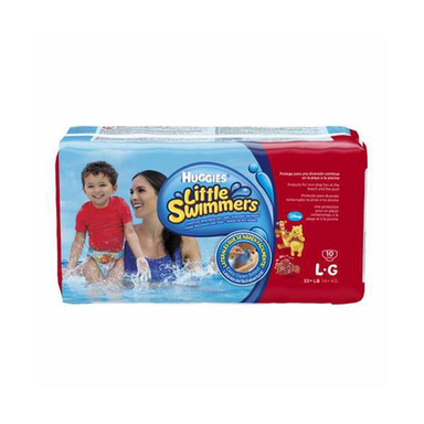 Imagem do produto Fraldas Huggies Little Swimmers Mar E Piscina G 10 Unidades