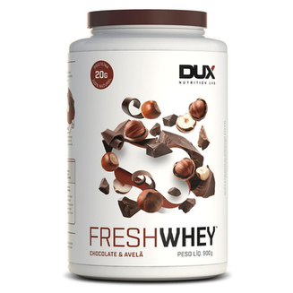 Fresh Whey Protein 900G Dux Nutrition Chocolate Com Avelã