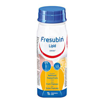 Imagem do produto Fresubin Lipid Drink Sabor Frutas Tropicais 4 Unidades De 200Ml