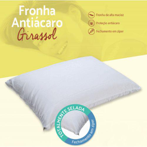 Imagem do produto Fronha Antiácaro Girassol Natural Home Care